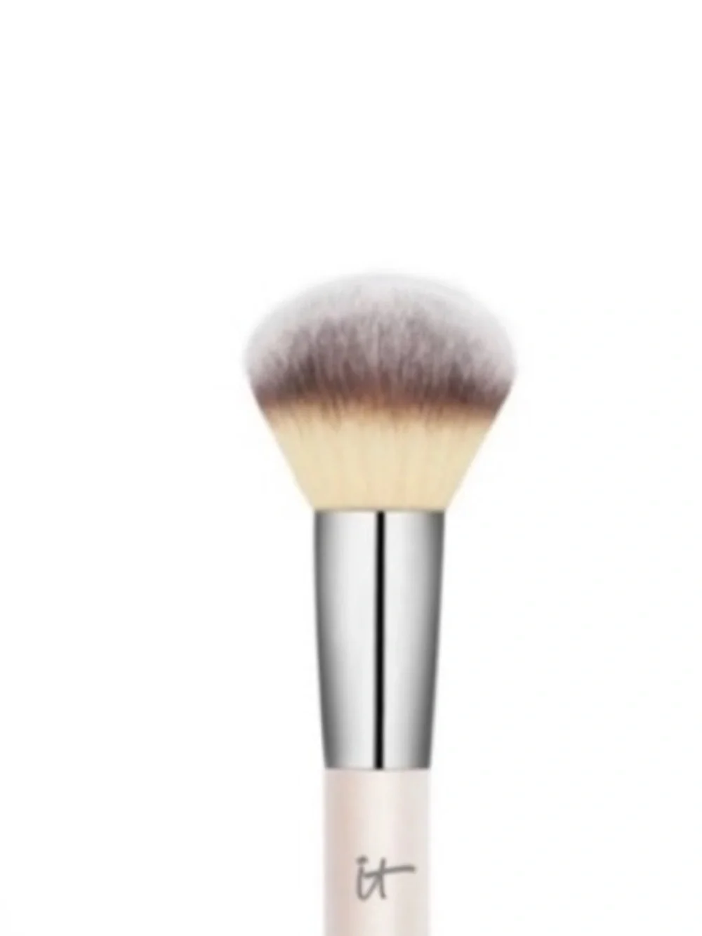 it cosmetics Heavenly Luxe Powder Brush in Light Pink & Silver